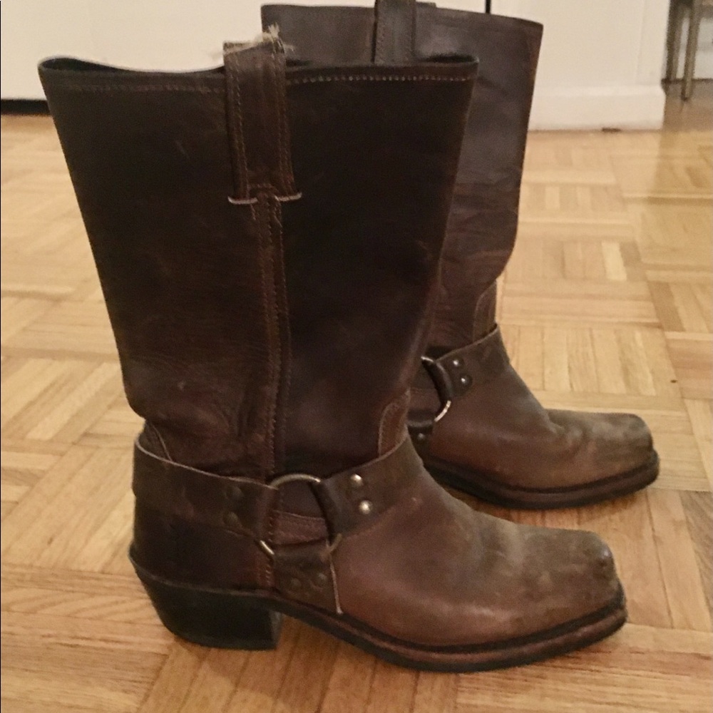 Frye Harness Boots